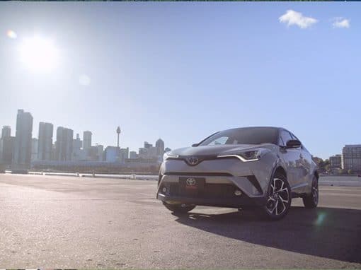 TOYOTA C-HR UNCOVERED