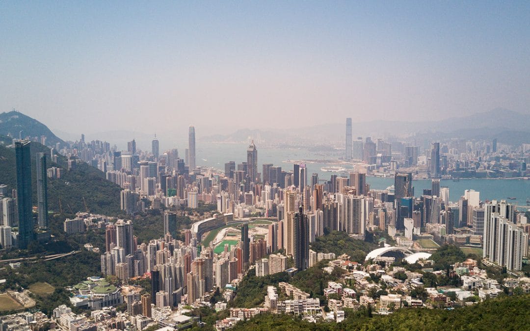 HONG KONG FROM ABOVE